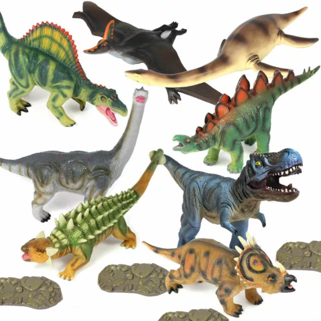 Kids Jumbo and Realistic Soft Touch Dinosaur Play Figures 19-22inch Prehistoric 3