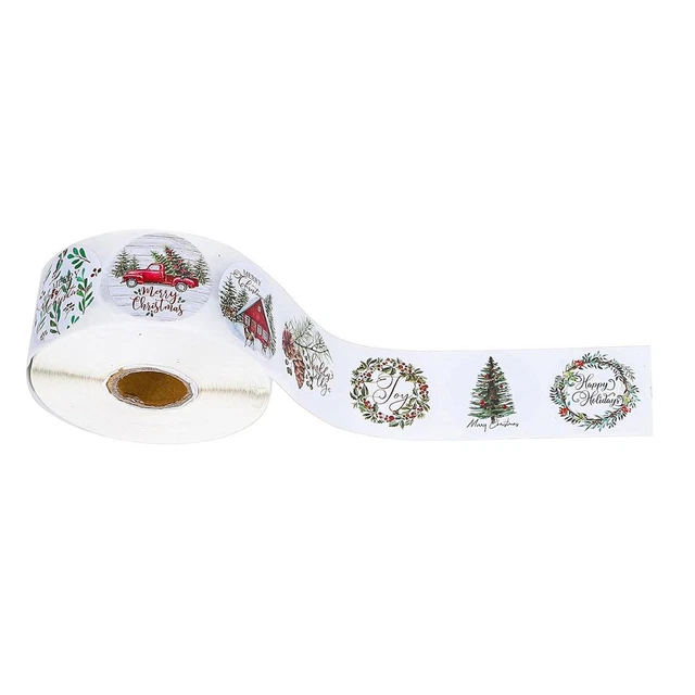 Noël" - 24 Stickers Pour Calendrier De L'Avent - Autocollants