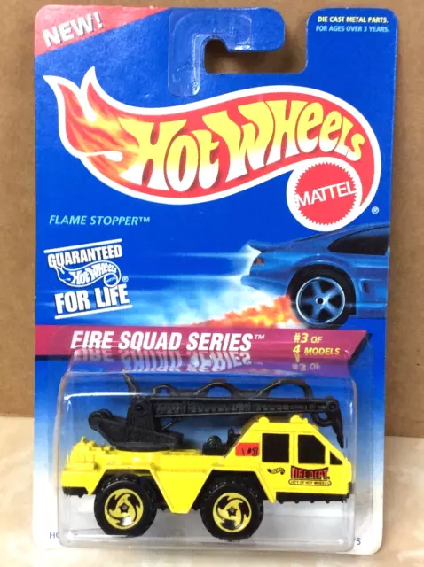 Hot Wheels  1996 Fire Squad Series  Flame Stopper  #3 Of 4