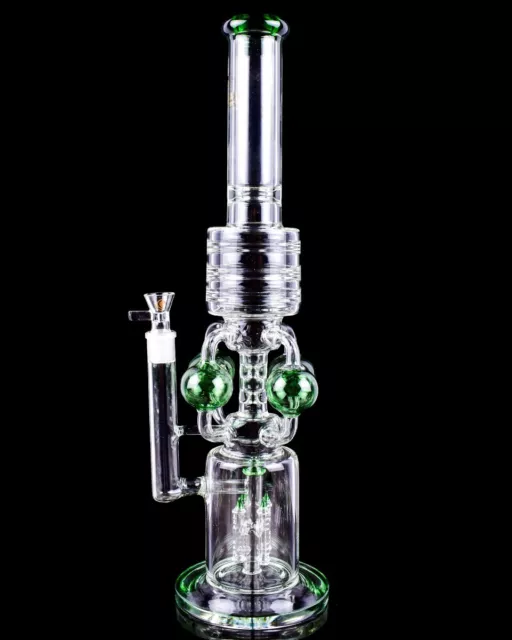 TALL Chill Glass 19 STRAIGHT Bong THICK Glass Water Pipe BIG