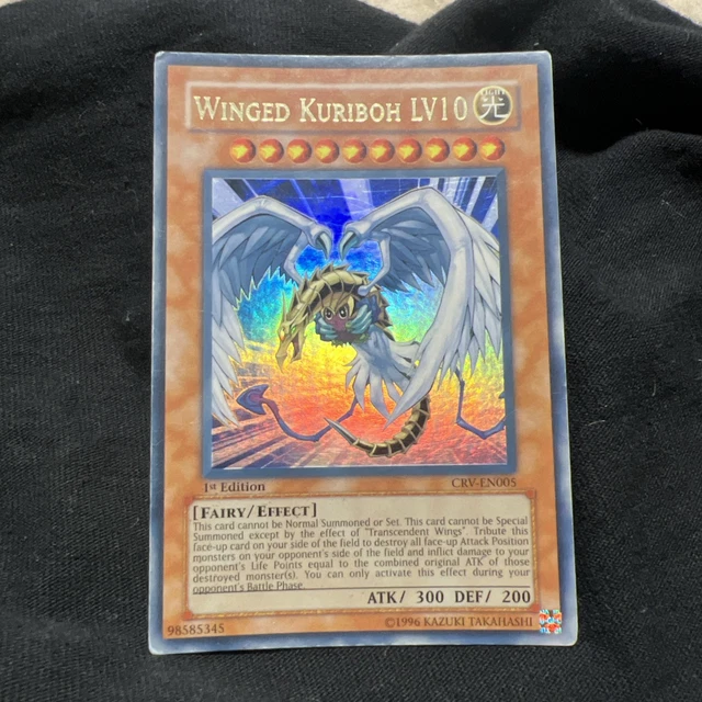 WINGED KURIBOH LV10 Ultimate Rare 1st CRV-EN005 PSA 8 NM-MT