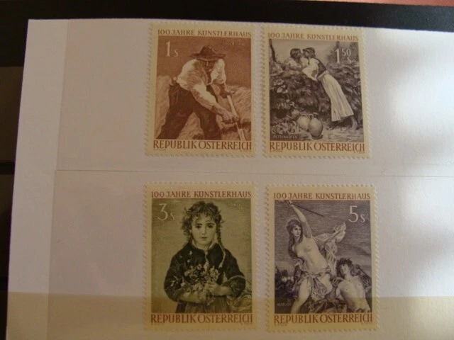 Österreich, Michel 1087/90, Satz aus 1961** ,postfrisch, 1a Zustand