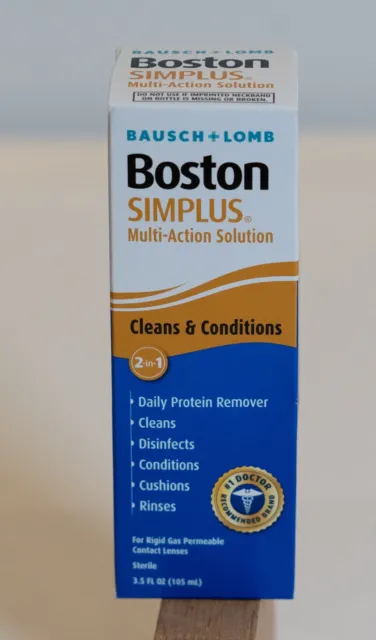 Solución Multiacción Bausch & Lomb Boston Simplus - Caducidad 6/1/25