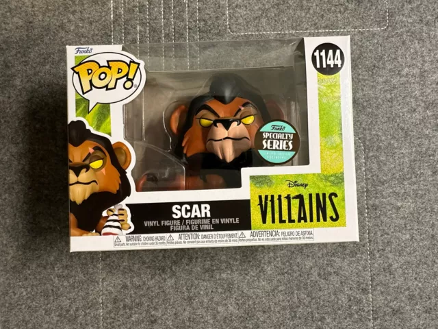 Funko Pop 1144 - Scar - Disney Villains (Specialty Series)