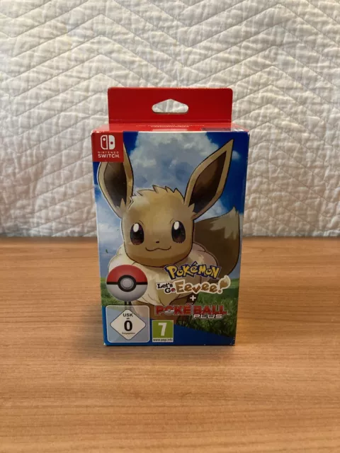 Pokemon Let's Go Eevee con Pokeball Plus Nintendo Switch - Nuovo sigillato SIAE