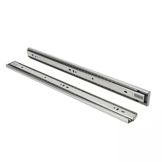 DIY Draw Drawer Runners Push Open for Kitchen Bathroom Cabinet 450 mm 18inch