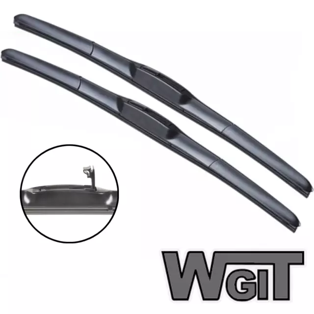 For Toyota Landcruiser Wiper Blades Hybrid Aero SUV 2001-2007 For FRONT PAIR 2 x