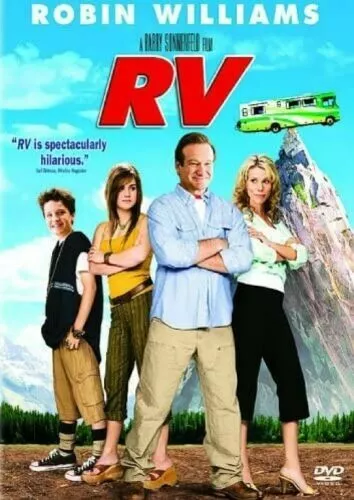 RV DVD Robin Williams Runaway Vacation R.V. Movie Film Brand New Sealed UK