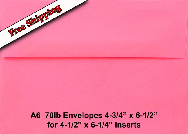 5000 Buste Di Spedizione In Polietilene Rosa - 4000 Buste 6x9" + 1000 Buste 7.5x10.5" Autosigillanti