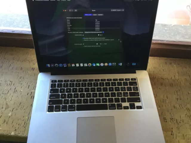 APPLE MacBook Pro retina 15 pollici i7 quad 16 gb ram 500GB SSD del maggio 2018
