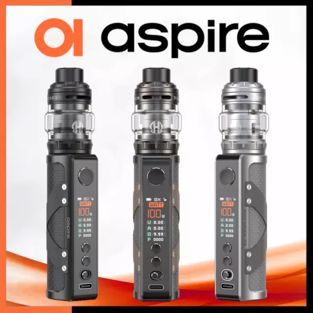 Aspire Huracan EX E-Zigaretten Set 100W 6ml für Aspire BP Coils 1x 18650er Akku