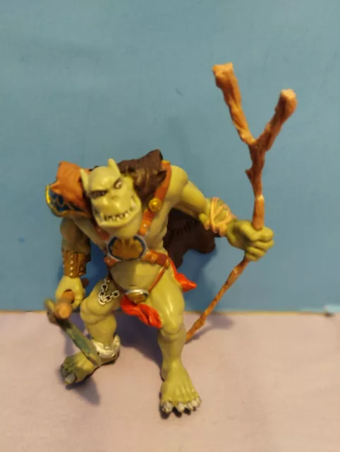 Rare Papo Shrek Fantasy Action Castle Loose Figure 4" Orc Waghar, Collectible