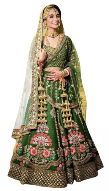 Indian Wedding Festival Lehenga Choli Festival Ethnic Wear Lengha Chunri Ghagra