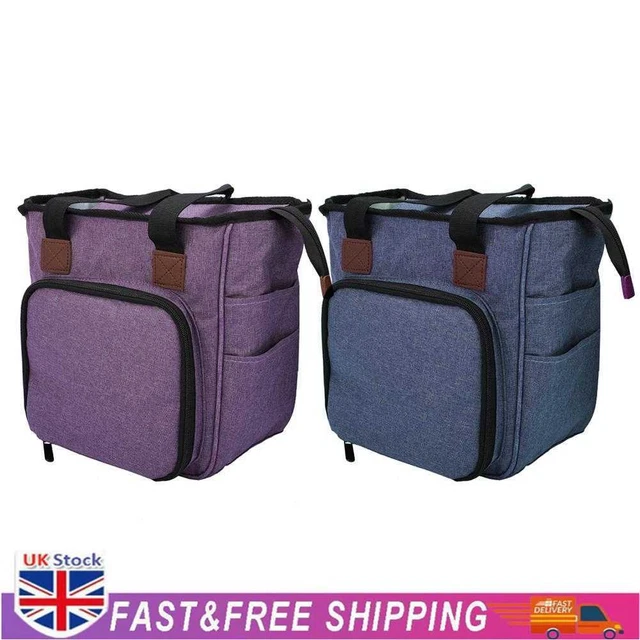 Knitting Bag Yarn Storage for Wool Crochet Needles Sewing Supplies DIY Organizer