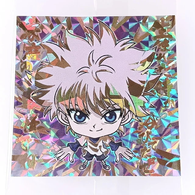 Killua Sticker Collection KILLUA ZOLDYCK HUNTER x Hunter Wafer Sticker SEC No.HH3-28 Bandai Japan ...