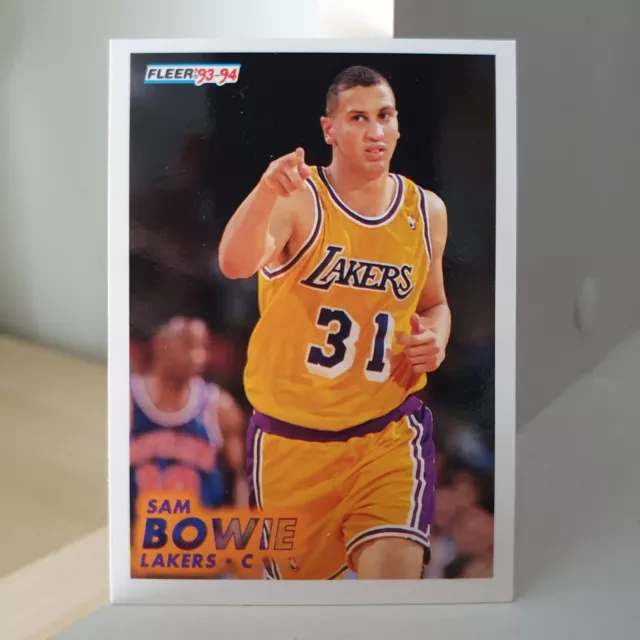 Sam Bowie 1993-94 Fleer NBA Basketball Card #311