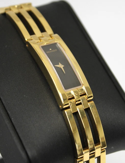 Movado Esperanza Gold Plated Ladies Quartz watch - 88 H5 1400 - fits 6 1/2"