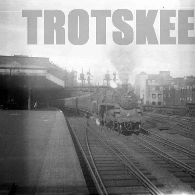 Larger Negative BR British Railways Steam Loco 77005 Class BR3 c1955
