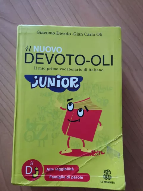IL NUOVO DEVOTO-OLI Junior - Devoto Giacomo, Oli Gian Carlo EUR 10,00 -  PicClick IT
