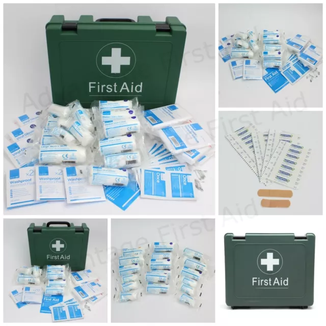 HSE Erste Hilfe Set, auffüllbar, Dressings nur Oberteil & Pflaster für 1- 50