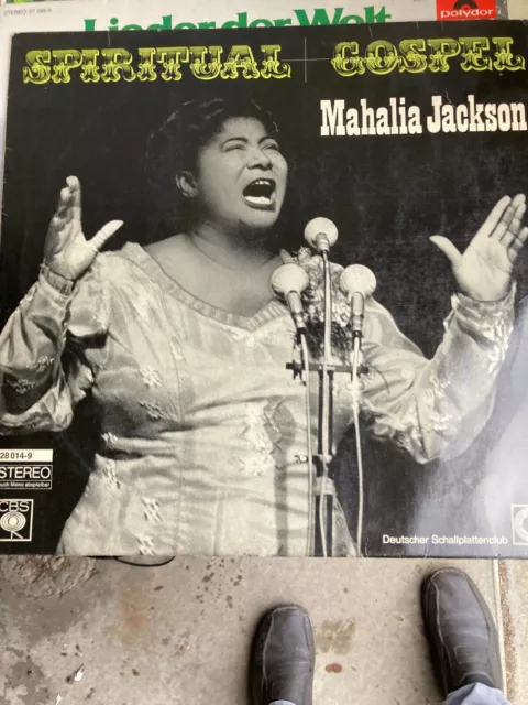 LP Spiritual Gospel Mahalia Jackson Vinyl