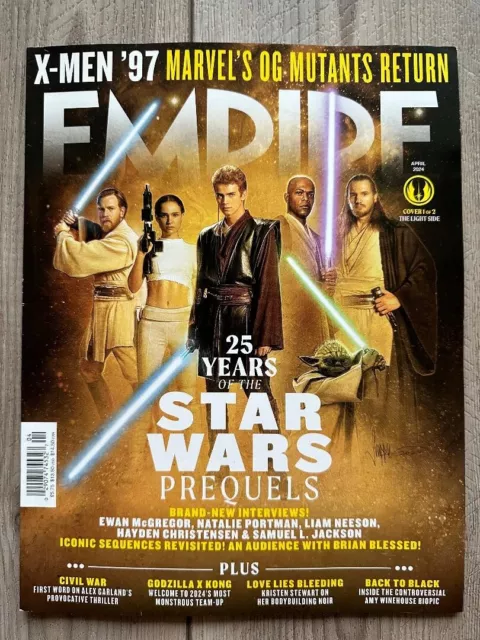 25 YEARS Of STAR WARS PREQUELS April 2024 EMPIRE Movie Magazine Cover 1/2 CIVIL