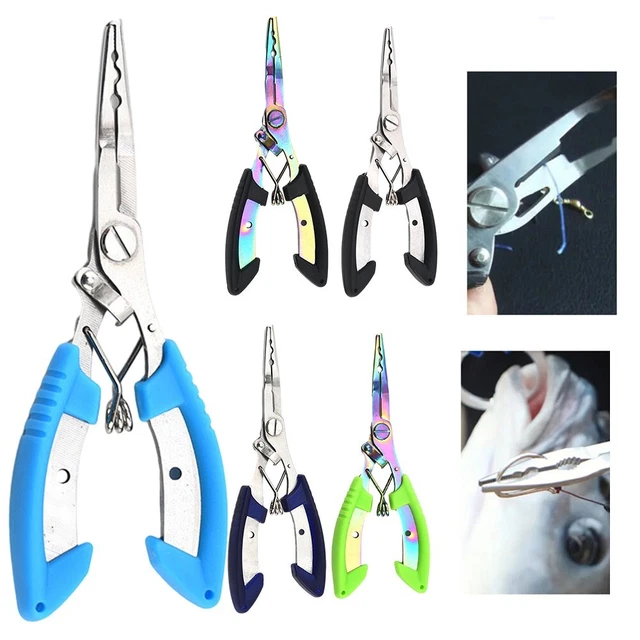 Pince à Détacher Les Hameçons De Pêche 6 Pouces (15 Cm) - En Acier Inoxydable - Droite Ou Courbe - Marque Panther Surgical