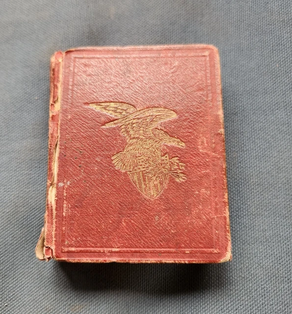 1847 Mini Book - Little History of the United States - Loomis & Peck