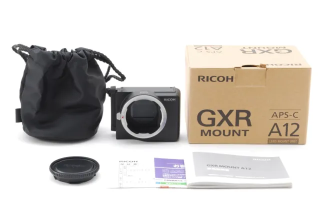 [Mint w/Box] RICOH GXR Mount A12 for Leica M Mount Lens From Japan #5425