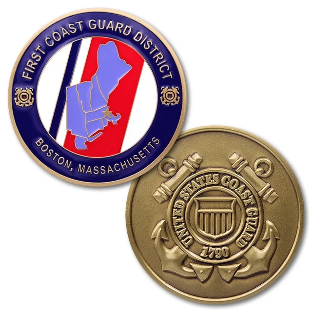 US COAST GUARD USCG First 1st Coast Guard District Boston Challenge