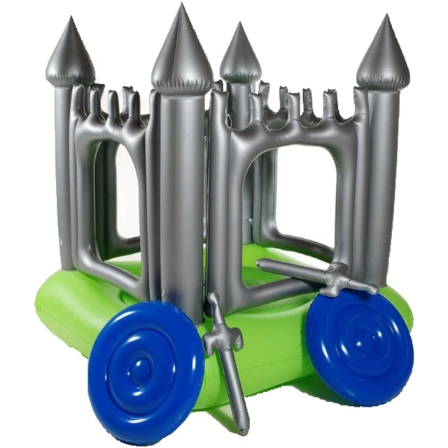 5-teiliges Aufblasbares Schwerter Set - PVC Spielschwerter Für Kinderpartys