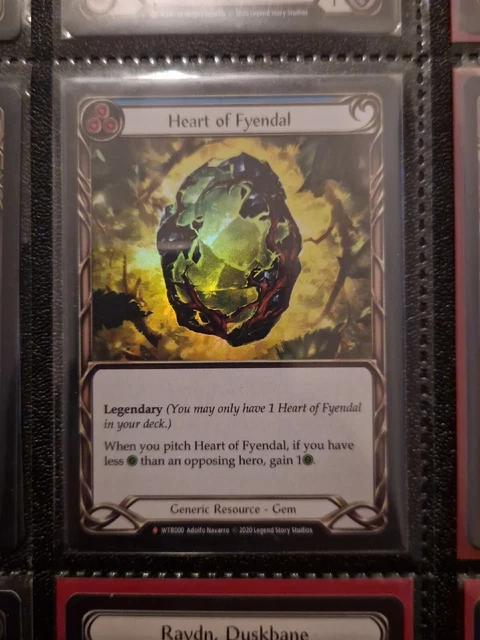 FLESH AND BLOOD | Heart of Fyendal | Rainbow Foil | Fabled