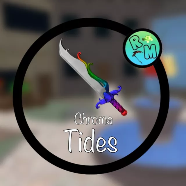 ROBLOX MURDER MYSTERY 2 MM2 Chroma Tides Godly Knife Fast Shipping! $12.99  - PicClick