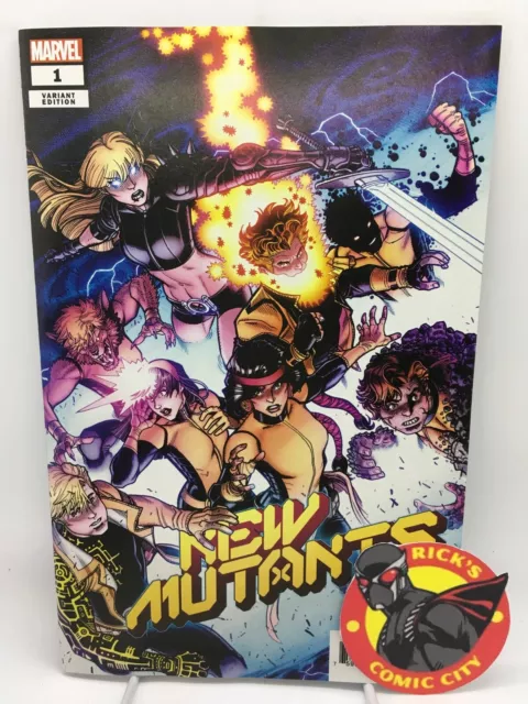 NEW MUTANTS #1 NICK BRADSHAW VARIANT Marvel Comics 2019 Dawn of X Hickman