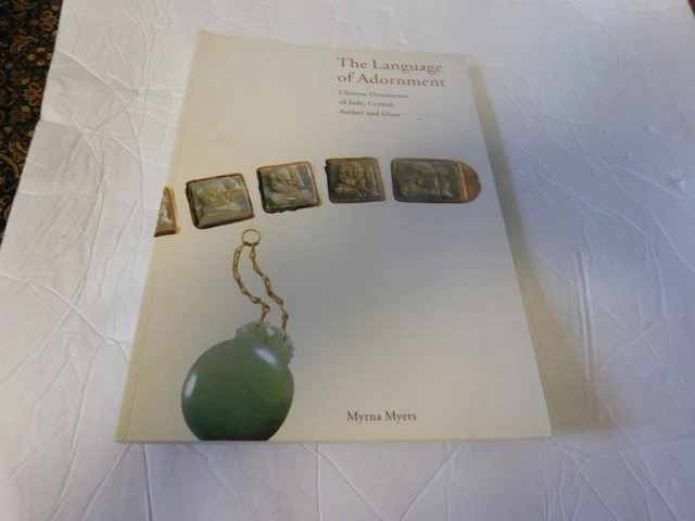 Libro El Lenguaje de Adorno Adornos Chinos Cristal y Vidrio de Jade, Ámbar