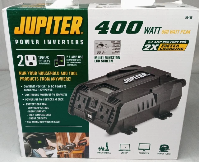 JUPITER 400 WATT Continuous/800 Watt Peak Modified Sine Wave Power