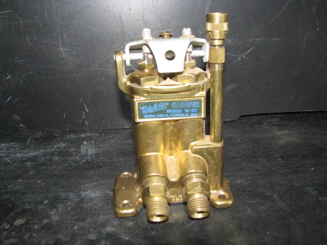 WELDIT GAS SAVER W-101 Gasaver Oxy-Acetylene Shutoff Valve Welding NATIONAL