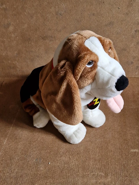 GROSSE PELUCHE CHIEN MAGAZINE TELE Z 37 X 50 CM