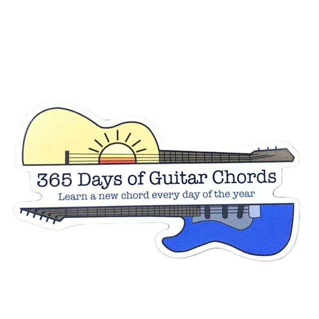 2025 DESK CALENDAR Creative Guitar Chord Calendar 2025 Daily Calendar