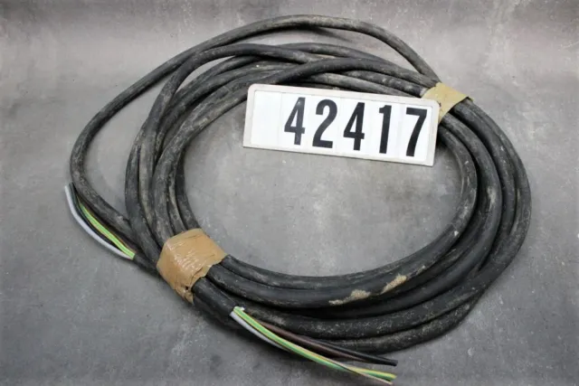 15 m cable de goma cable de alta corriente cable de extensión cable de tierra línea de goma 42417