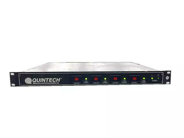 Quintech LS4 2150/4 Quad 4-Way Active L-Band Splitter (950-2150 MHz) LS042150A4F