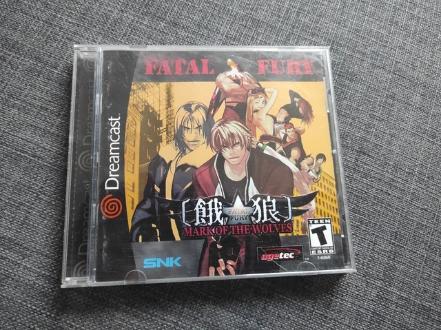 Garou: Mark Of The Wolves Sur Dreamcast - Version NTSC-J Japonaise, Très Bon état, Complet