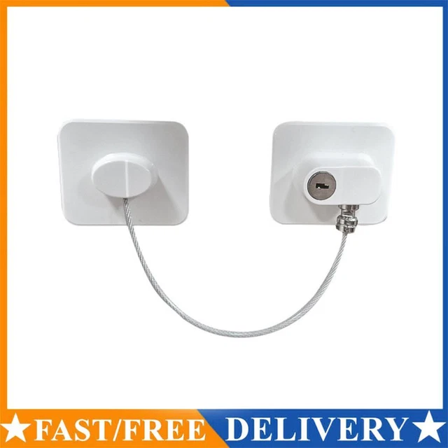 Universal Door Limiter Aluminum Alloy Door Lock for Child Kids Protective Device