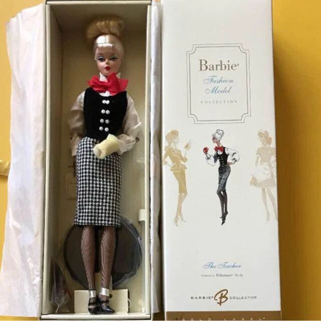 Mattel The Teacher Barbie Doll 2006 Silkstone Gold Label BFMC w/ BOX Goods Japan