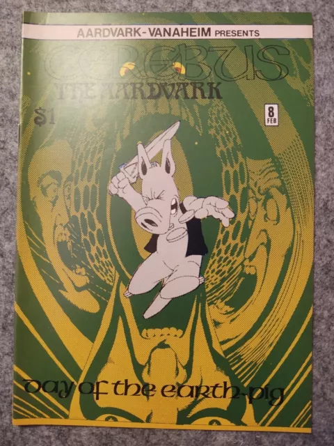 Cerebus 8 Aardvark Vanaheim 1979 Dave Sim anthro comix tmnt underground rare