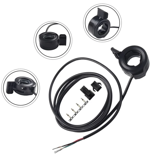 Electric Bikes Thumb Finger-Trigger Throttle Left/Right Electric Bike Electric Scooter Accelerator For Electric Bike Scooter Replacement Parts V&eacute;lo &eacute;lectrique
