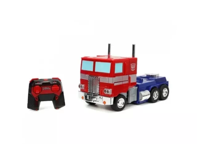 Jada Transforming Figur RC Optimus FERNGESTEUERT Action BESCHREIBUNG ACHTEN#8067