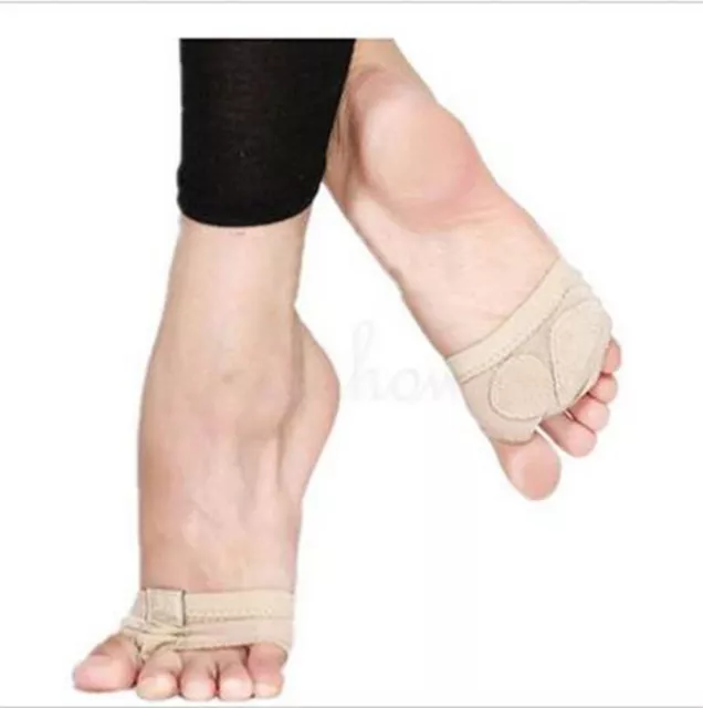1 Pair Foot Thongs Forefoot Dance Paws Cover Toe Undies Mesh Half Lyrical XS-XL 3