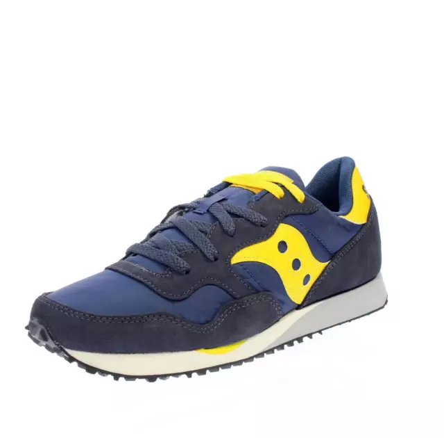 Saucony Dxn Trainer Vintage Blu - Uomo Scarpe Sneakers Sportive