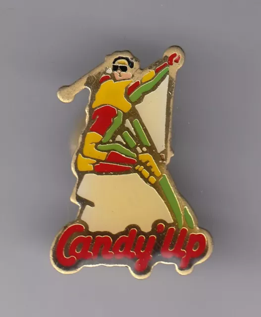 Rare Pins Pin's .. Olympique Olympic Albertville 1992 Candy Up Ski Skiing ~20